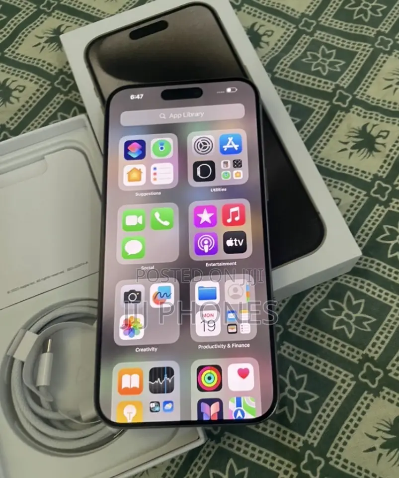 Apple iPhone 15 Pro Max 256 GB Silver