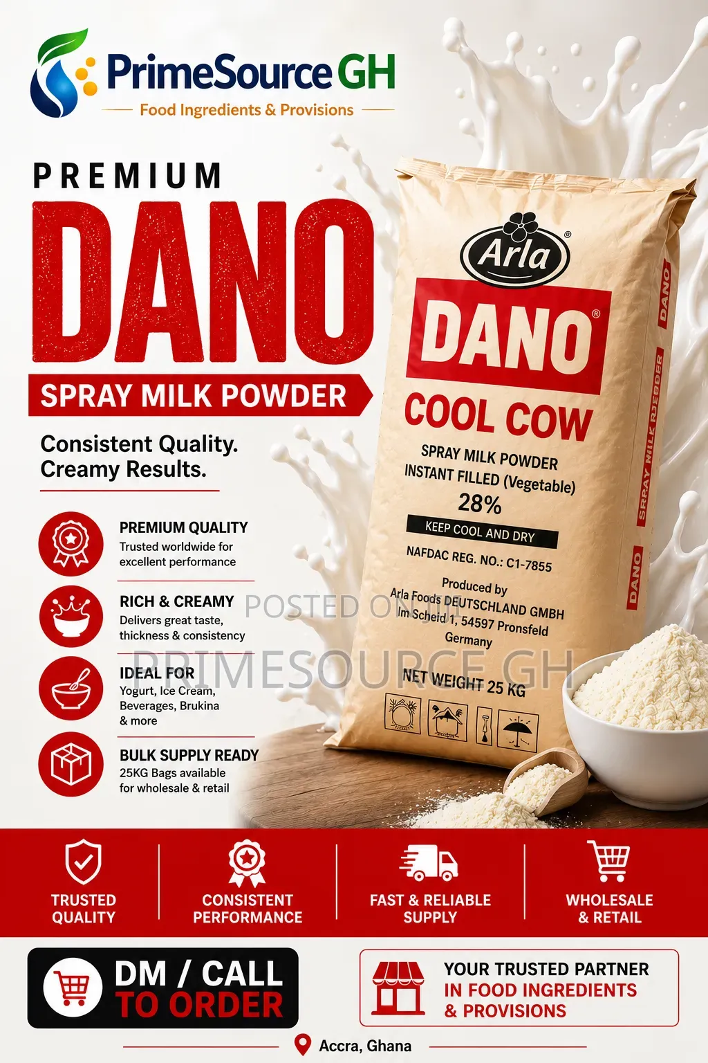 Dano Instant Filled Milk Powder