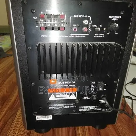 Powerful JBL Down Firing Active Subwoofer Deep Warm Bass