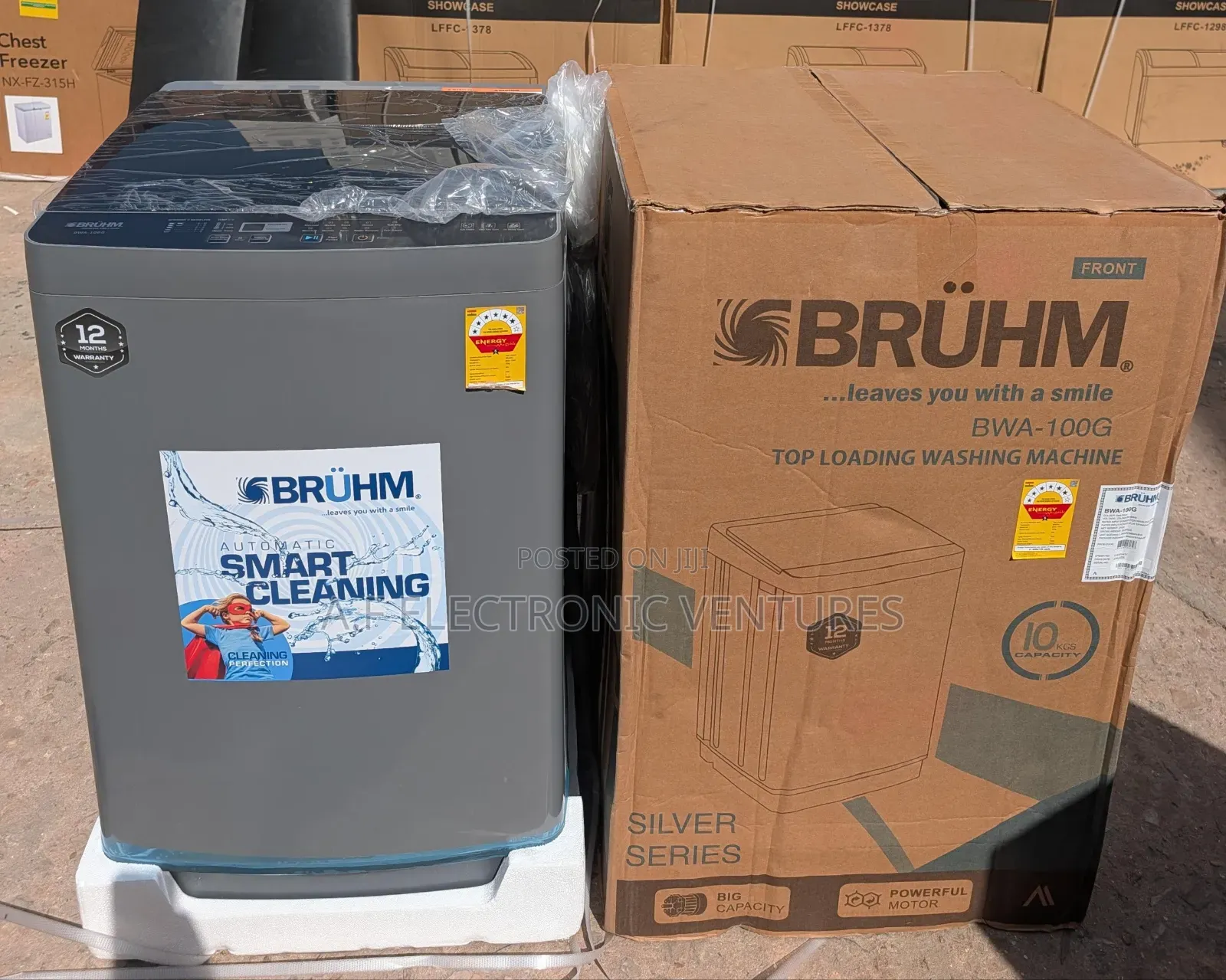 Bruhm 10kg Top Load Fully Automatic Washing Machine