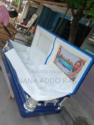 Quality Blue Standard Casket