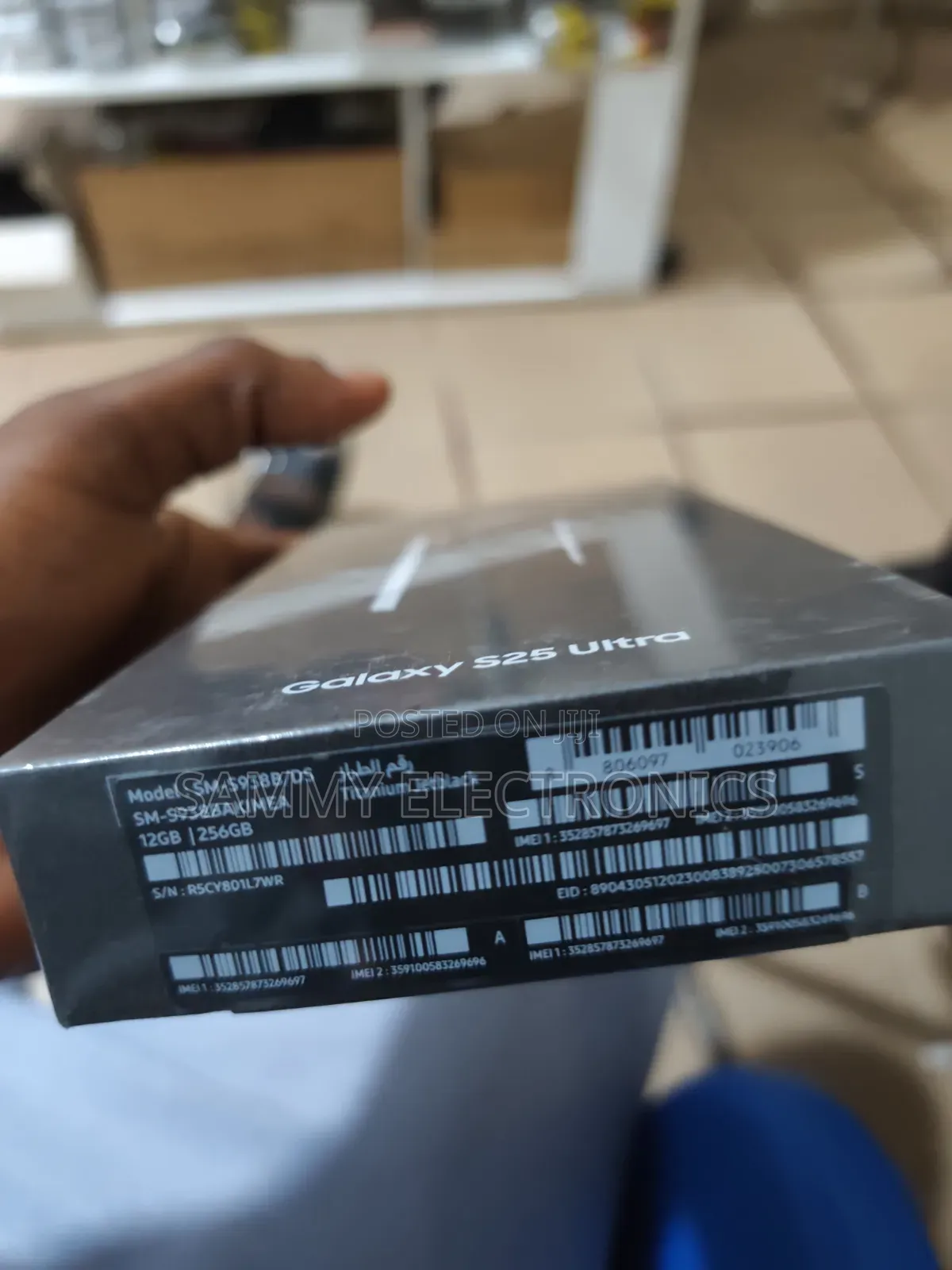 New Samsung Galaxy S25 Ultra 256 GB Black