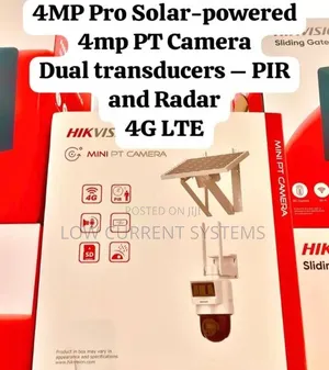 Hikivision 4mp 4g Solar Camera Ip Sim Camera Lte