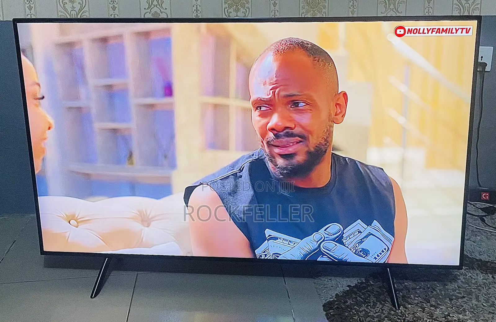 Uk Used Samsung Qled Uhd HDR Smart Digital Satellite Airslim 50 Inches