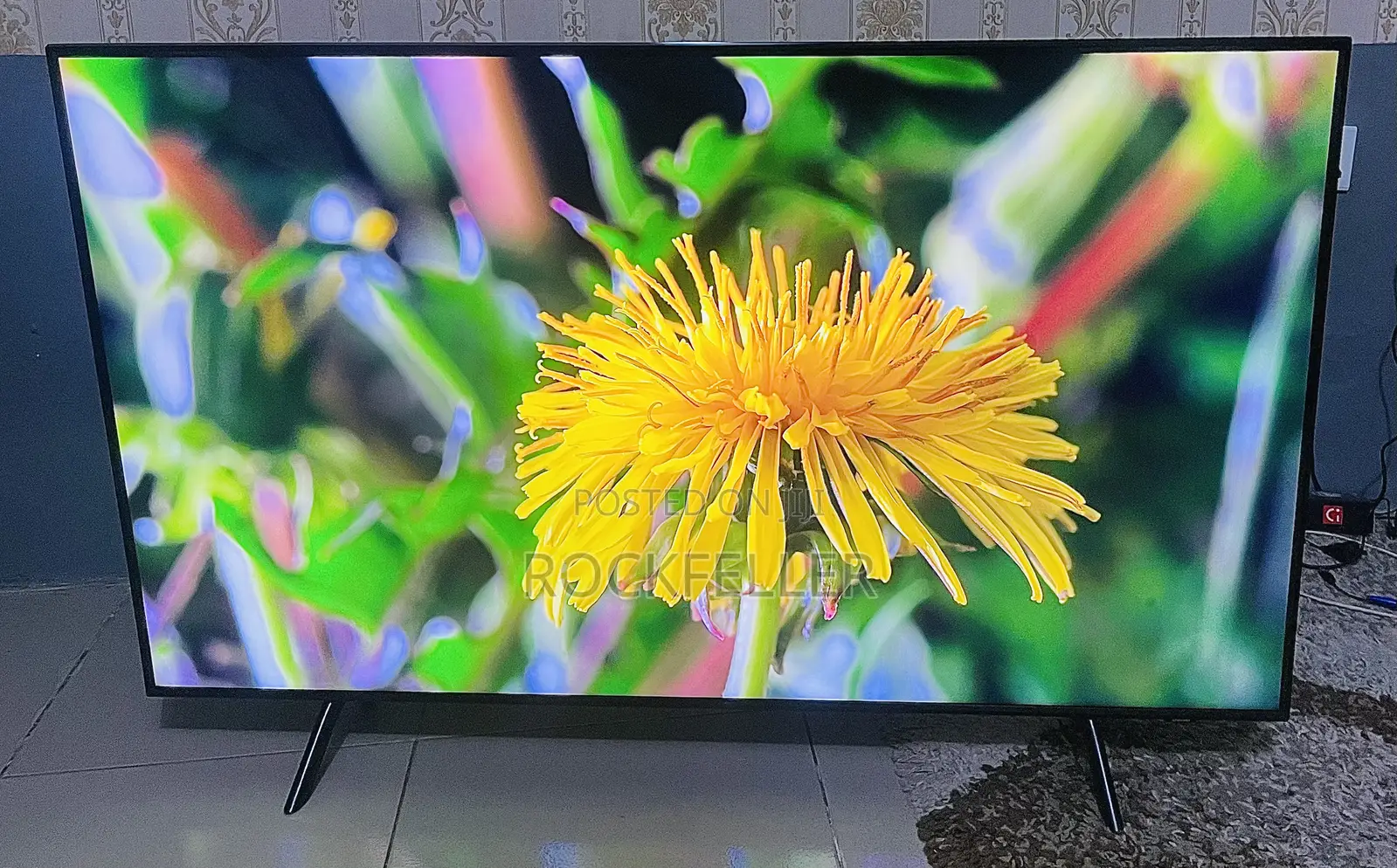 Uk Used Samsung Qled Uhd HDR Smart Digital Satellite Airslim 50 Inches
