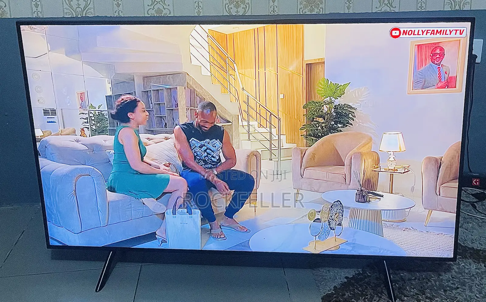 Uk Used Samsung Qled Uhd HDR Smart Digital Satellite Airslim 50 Inches