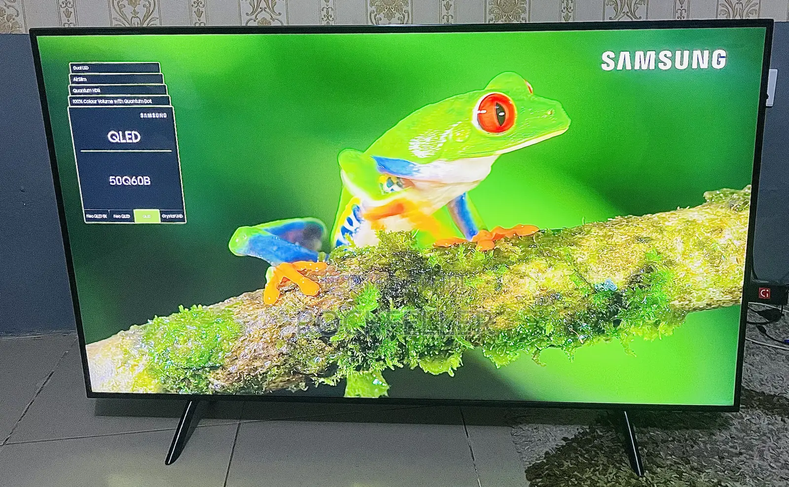 Uk Used Samsung Qled Uhd HDR Smart Digital Satellite Airslim 50 Inches