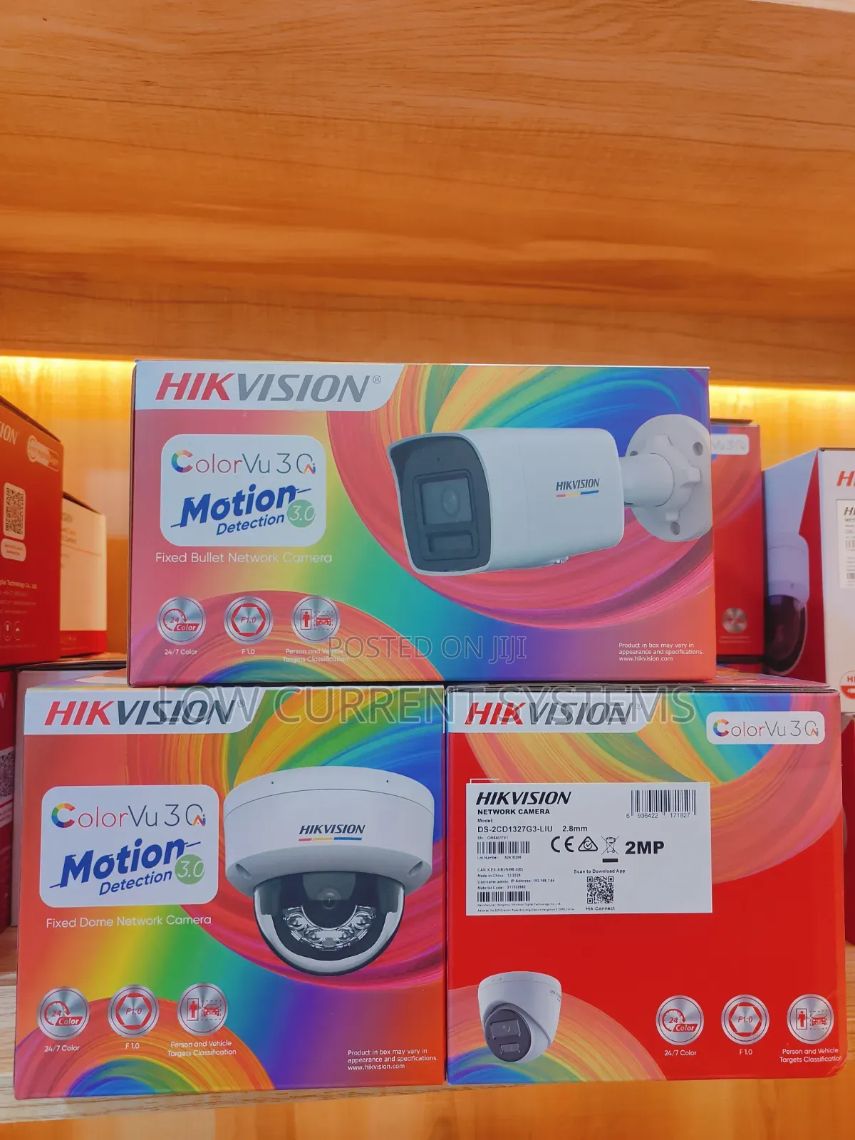 Hikivision 2mp Ip Colorvu Camera With Audio 2cd1027g3-Liu 3.0 Colorvu