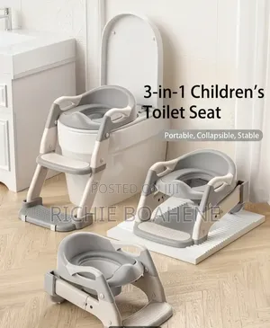 Toddlers Toilet Ladder Seat 3 in 1