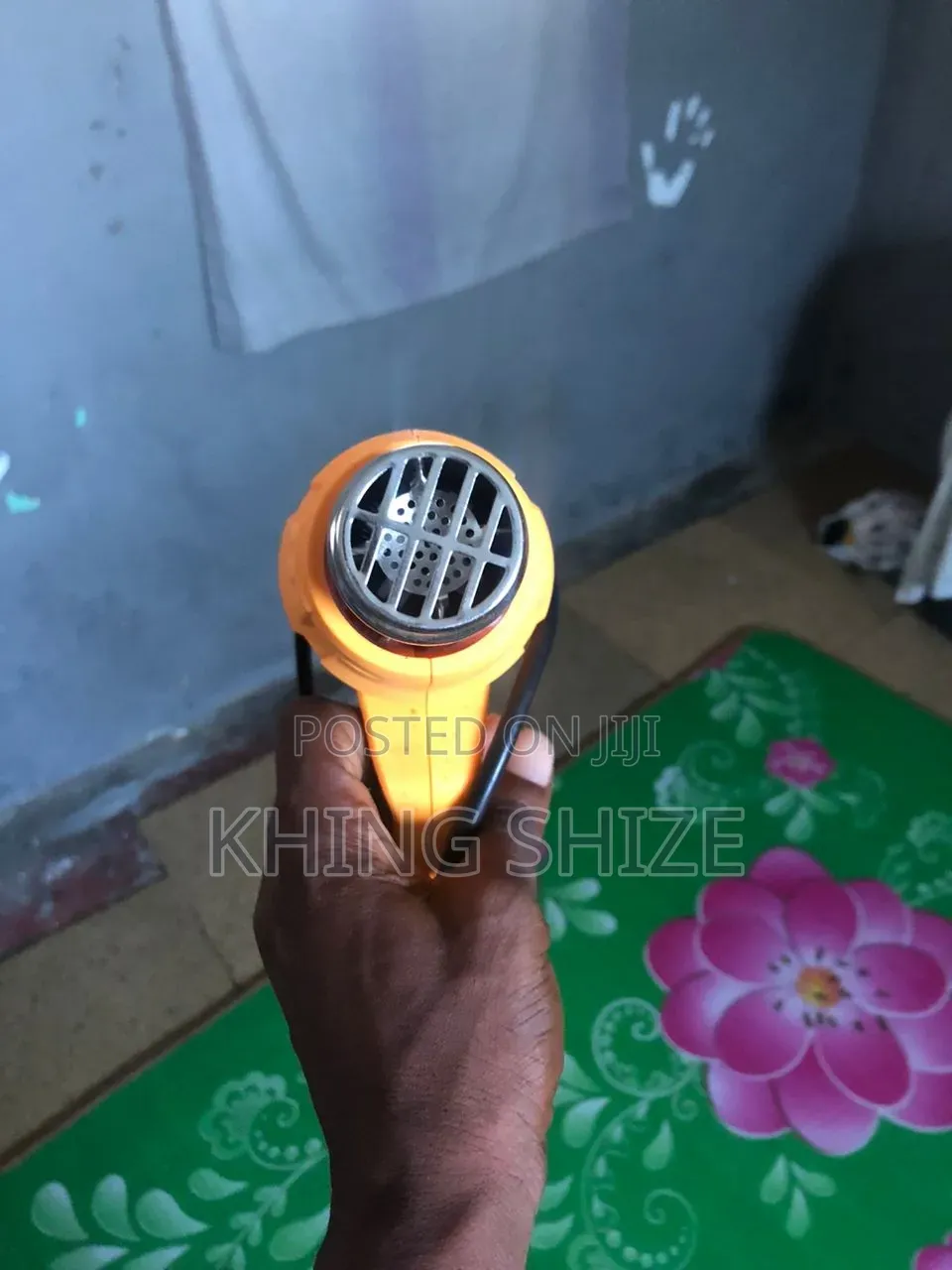 Sealing in Go Gun Heater