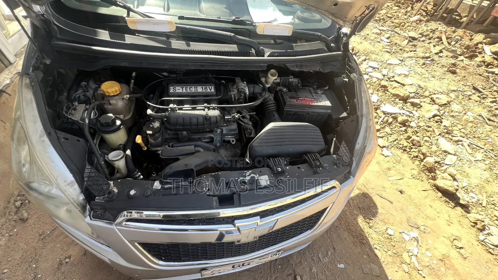 Chevrolet Spark 2013 Silver