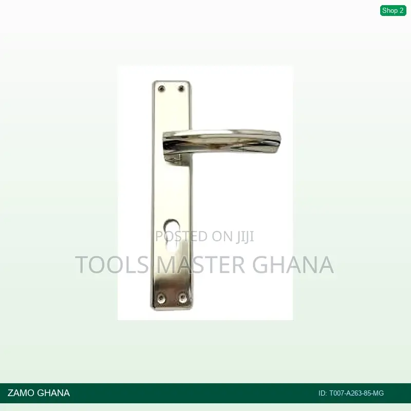 Furniture Door Handle + Mortise Lock + Cylinder T007 - T007-A263-85-Mg