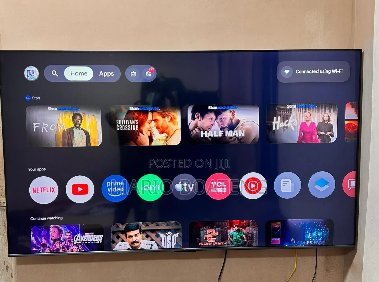 Uk Used TCL Mini Led Qled 75 Inches