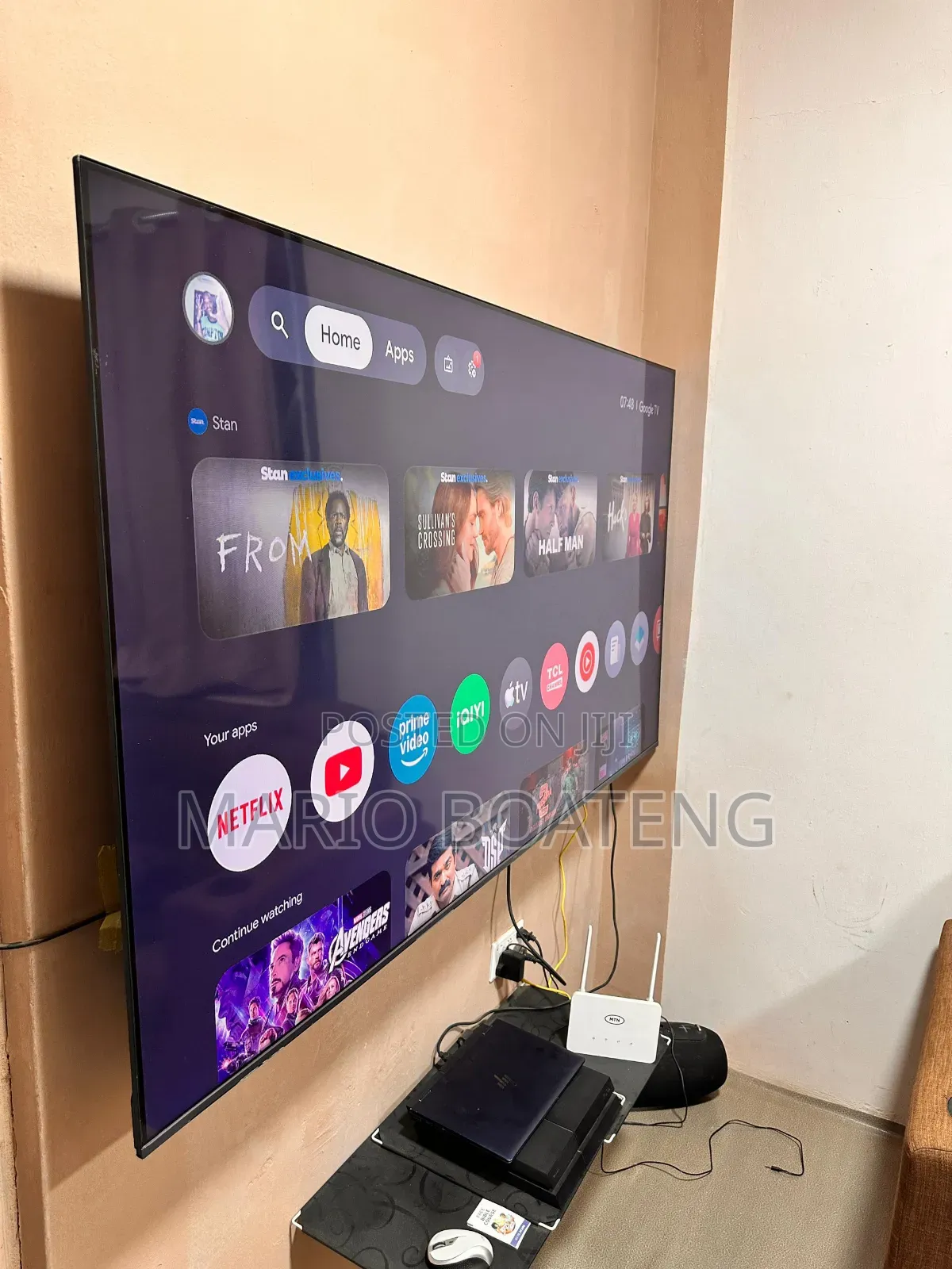 Uk Used TCL Mini Led Qled 75 Inches