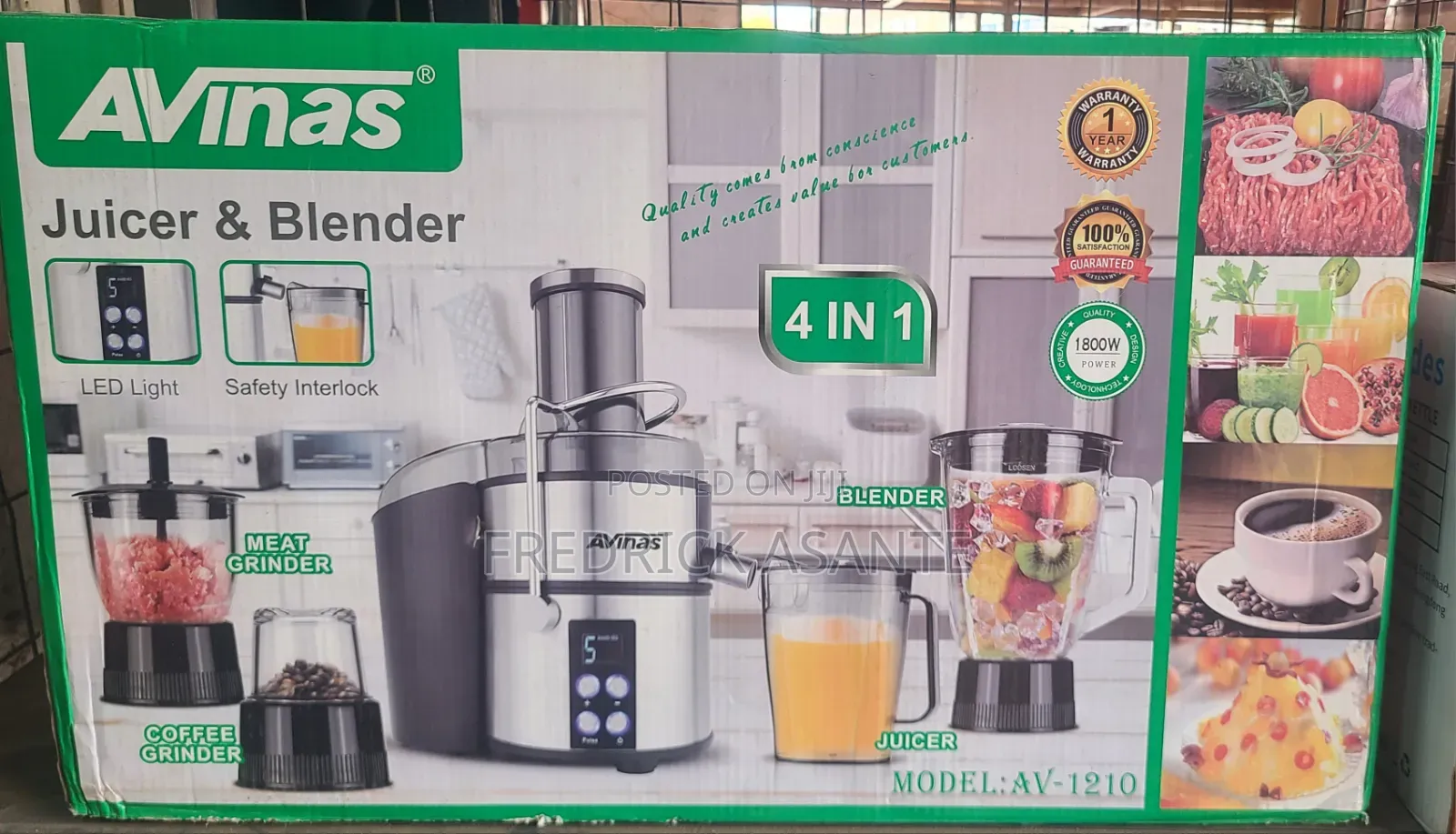 4 in 1 Avinas Juicer