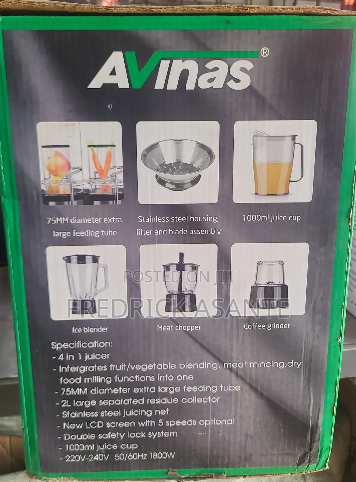 4 in 1 Avinas Juicer