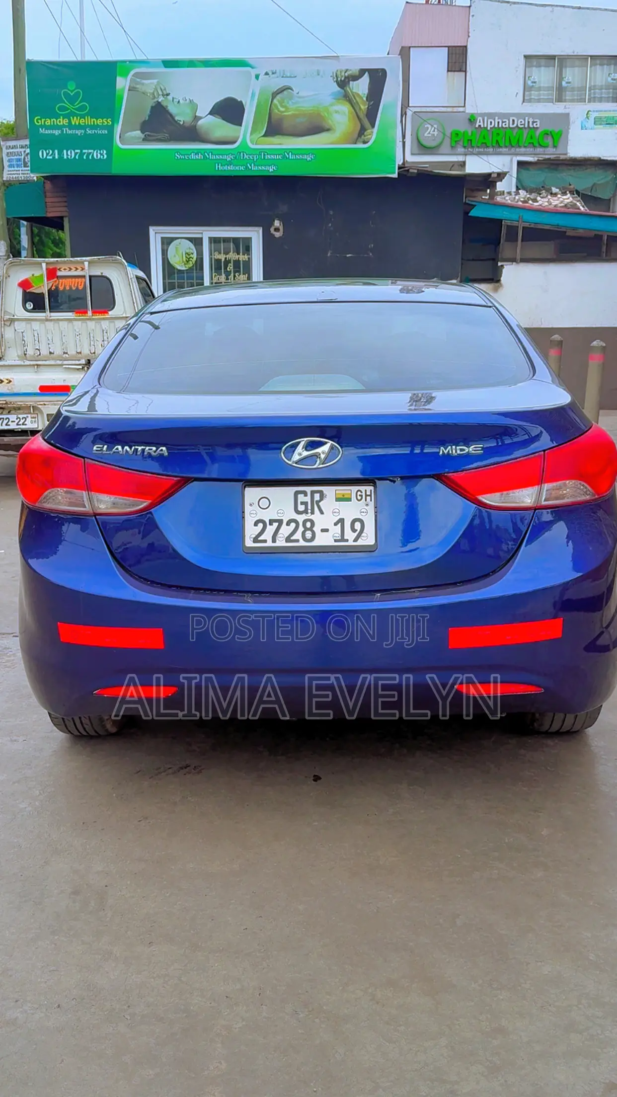 Hyundai Elantra GLS Automatic 2011 Blue