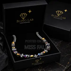 Obsidian Prism Necklace