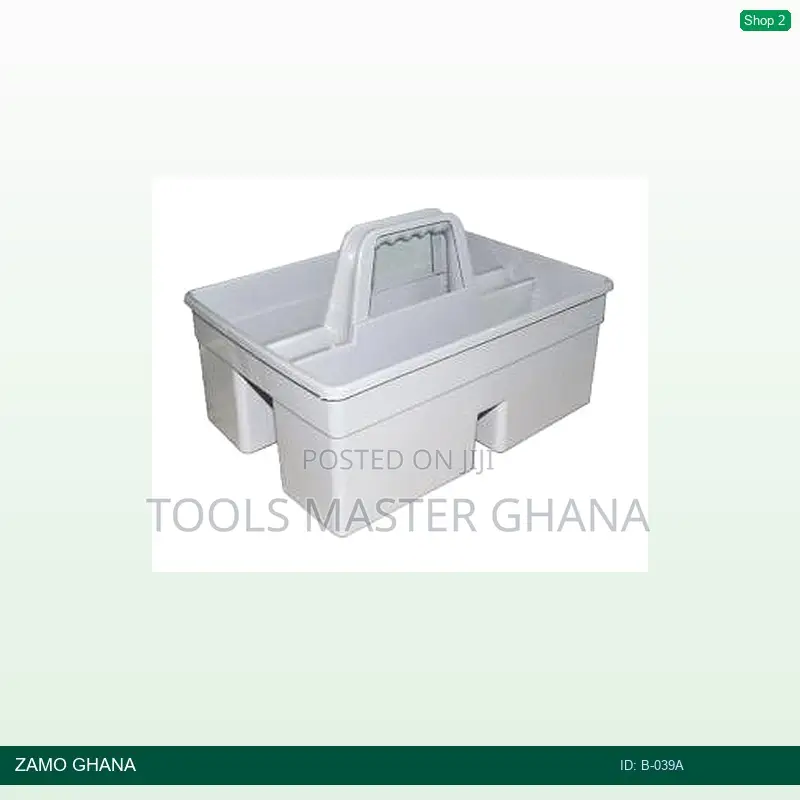 Handy Cleaning Basket L Grey Large - B-039a