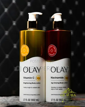 Olay Body Lotion 502ml - Vitamin C Brightening Niacinamide