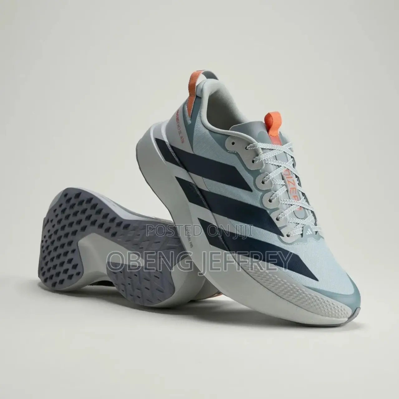 Original Adidas Adizero Evo Sl Light Gray/Black
