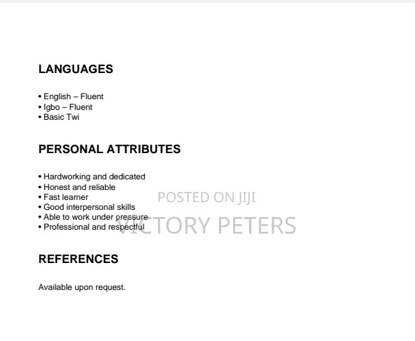 Teaching CV