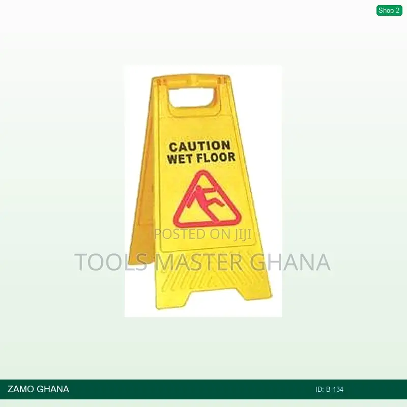 Pp Caution Board Caution Wet Floor - B-134