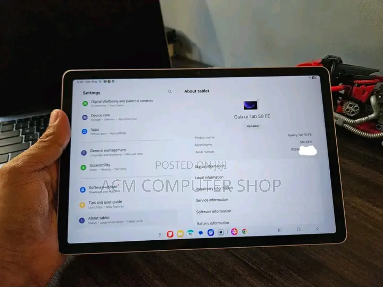 Samsung Galaxy Tab S9 FE 128 GB Gray