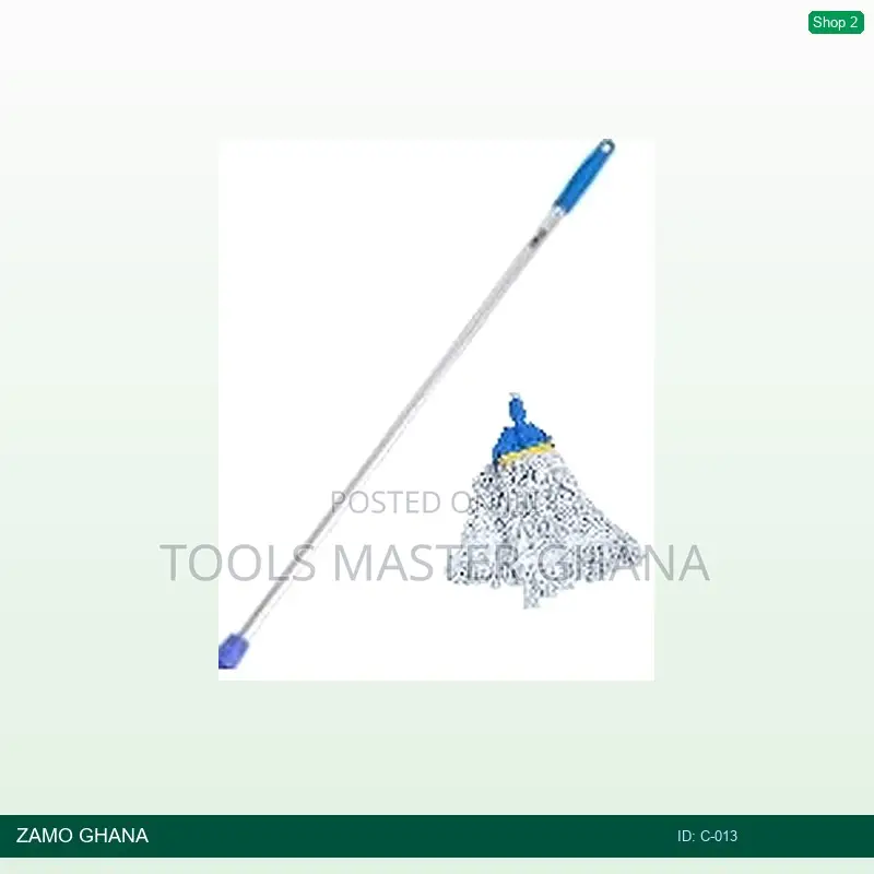 Standard Handle Plus Clip Plus Luxury Mop 1.25m Stick - C-013
