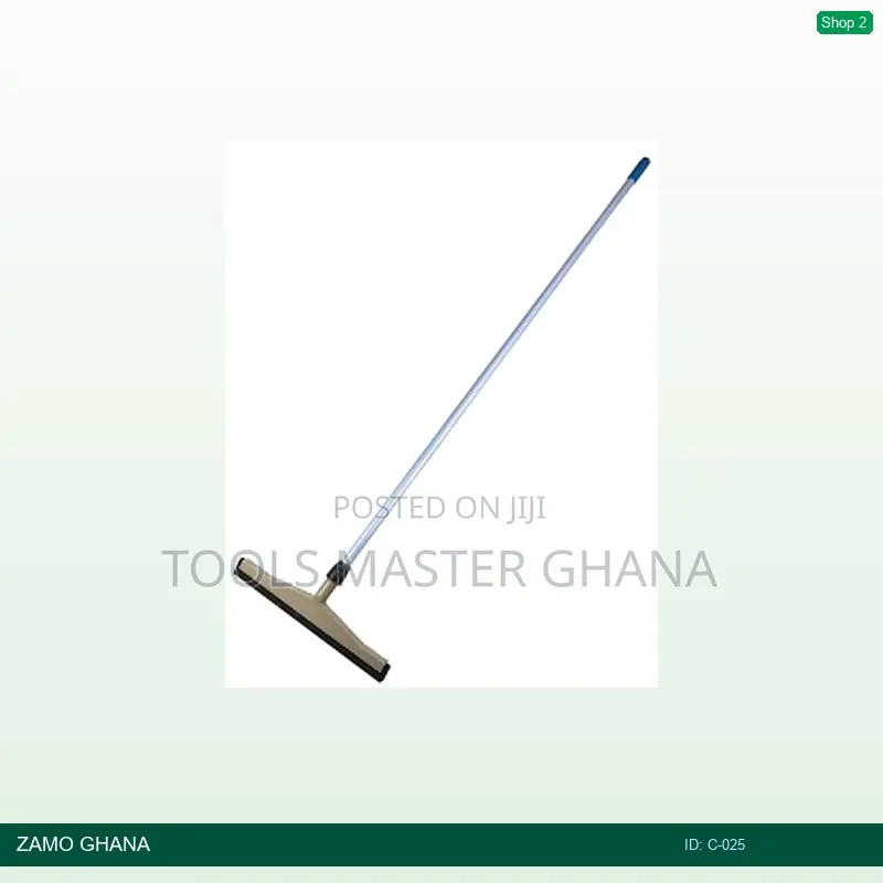 30 Inch Steel Straight Rubber Scrape With 1.25m Stick - C-025