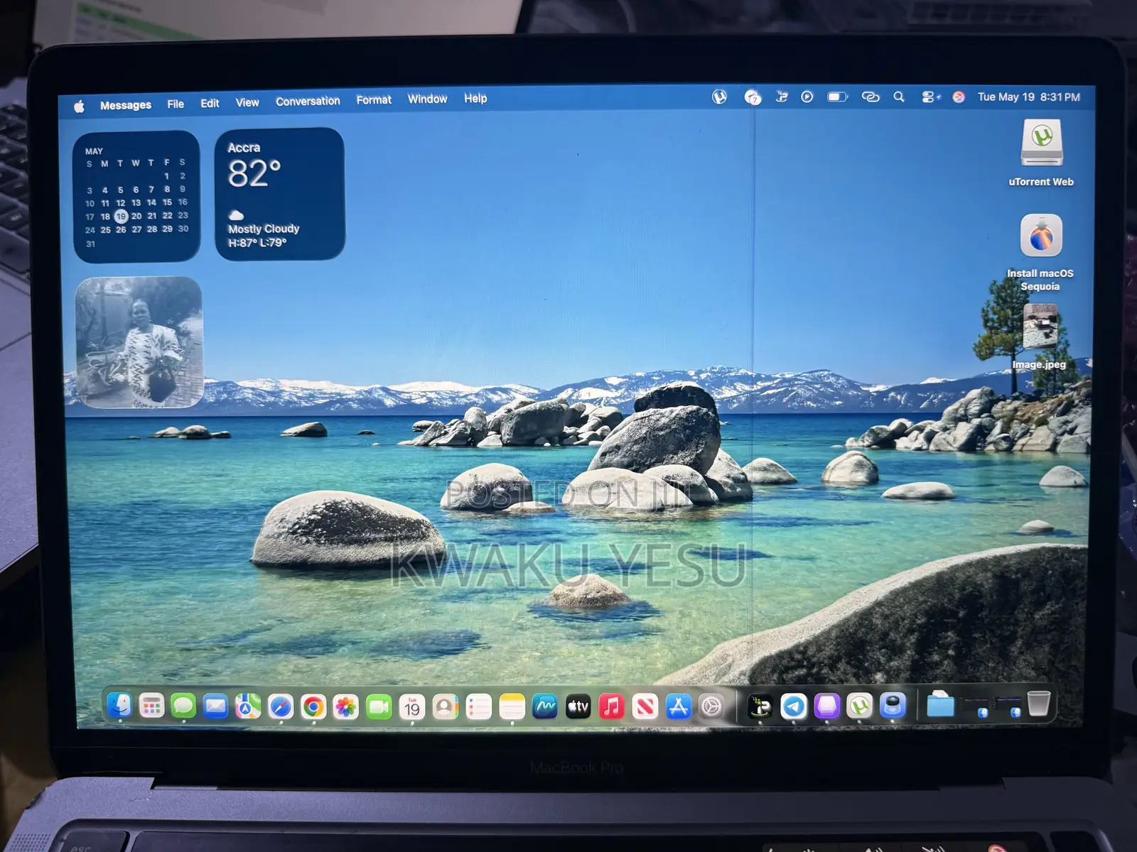 Laptop Apple MacBook Pro 8GB Apple M2 SSD 256GB