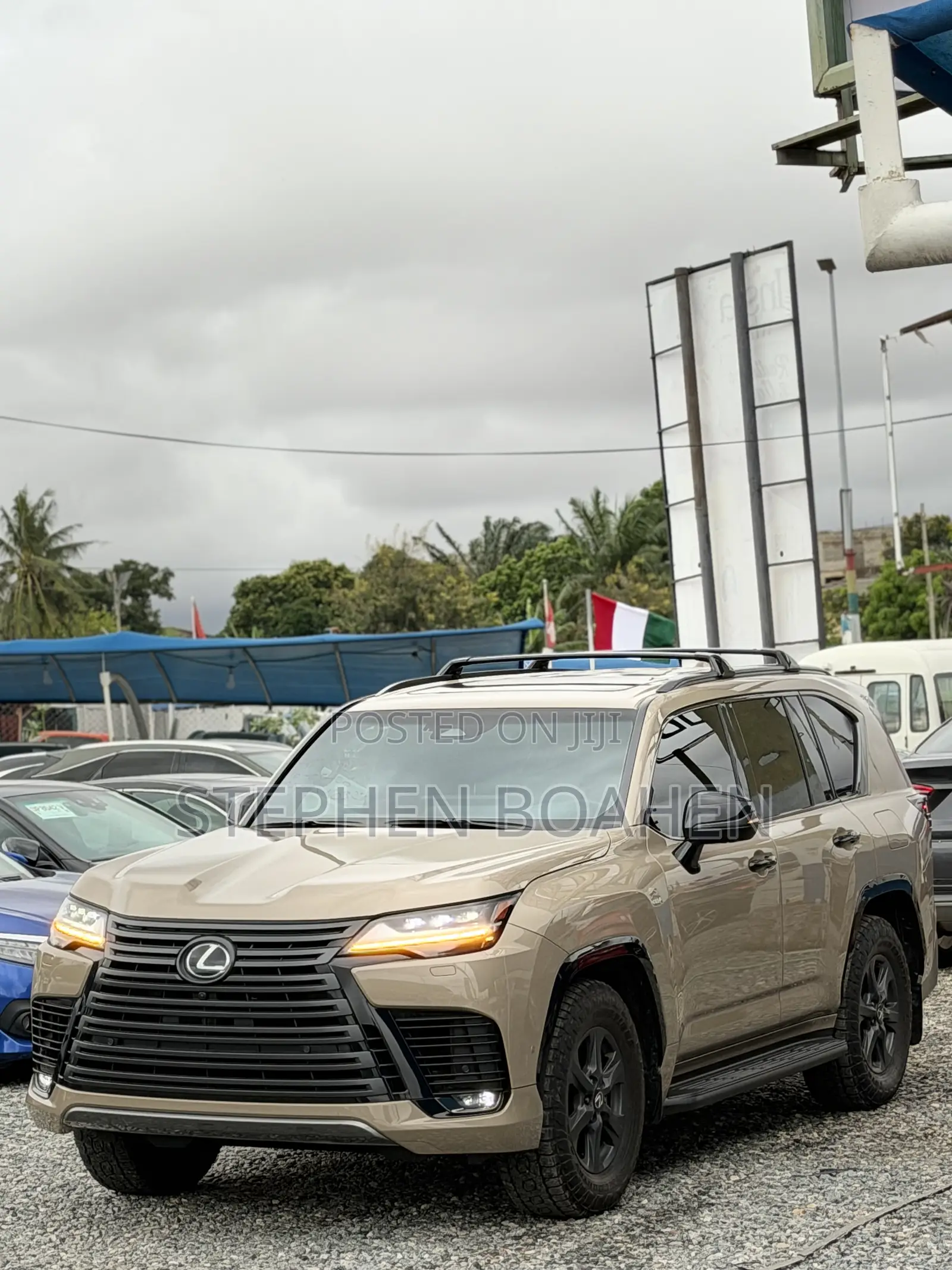 New Lexus LX 700h 2025 Gold