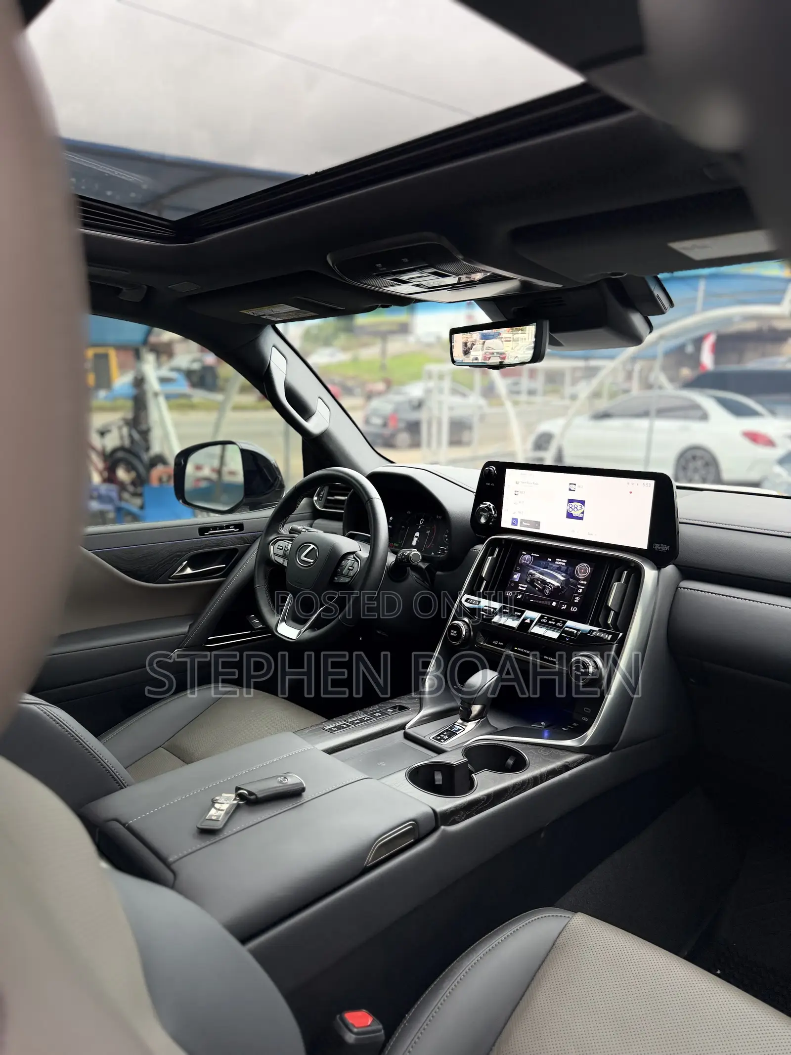 New Lexus LX 700h 2025 Gold