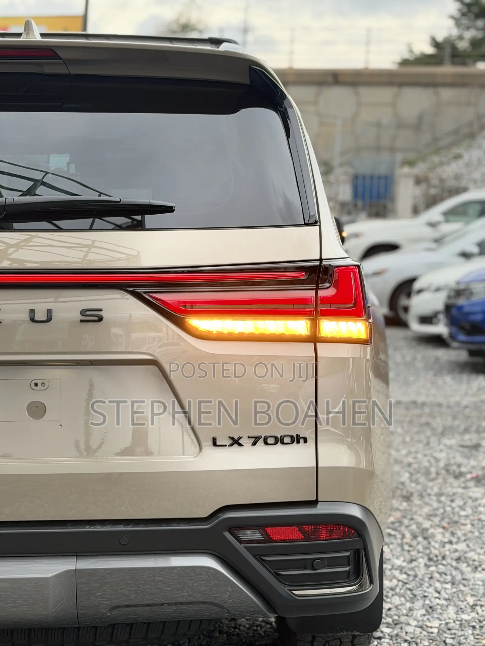 New Lexus LX 700h 2025 Gold