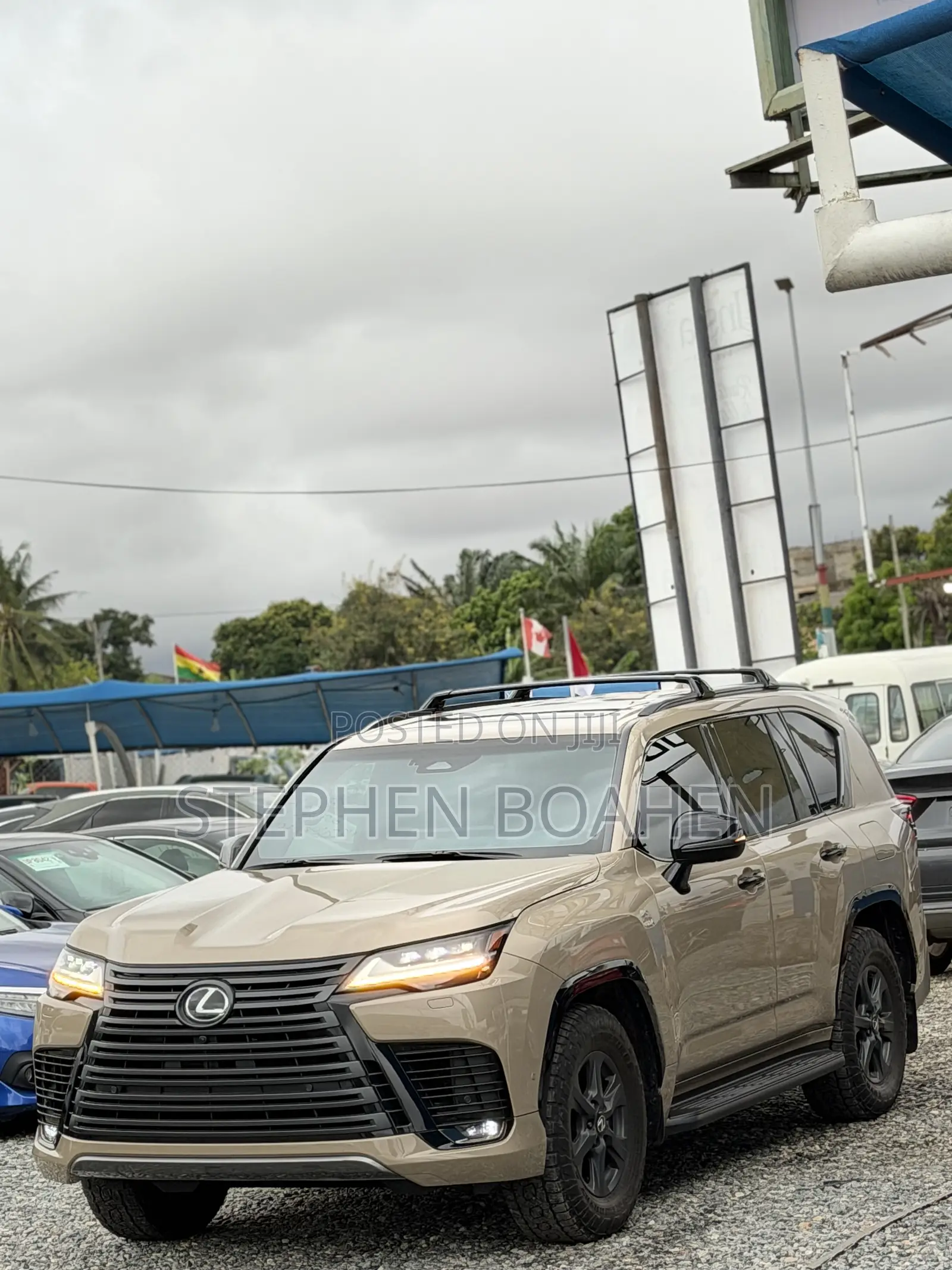 New Lexus LX 700h 2025 Gold