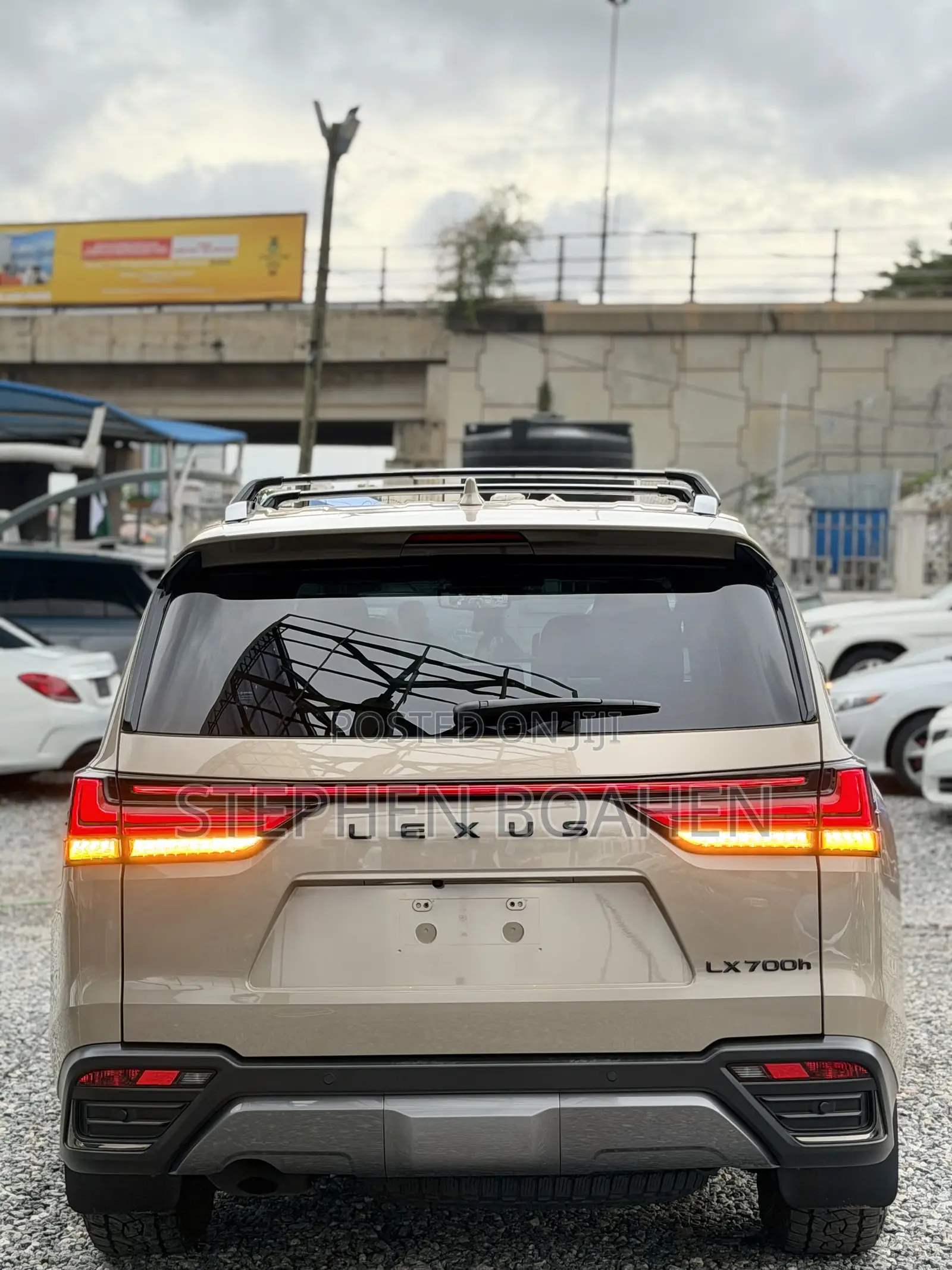 New Lexus LX 700h 2025 Gold