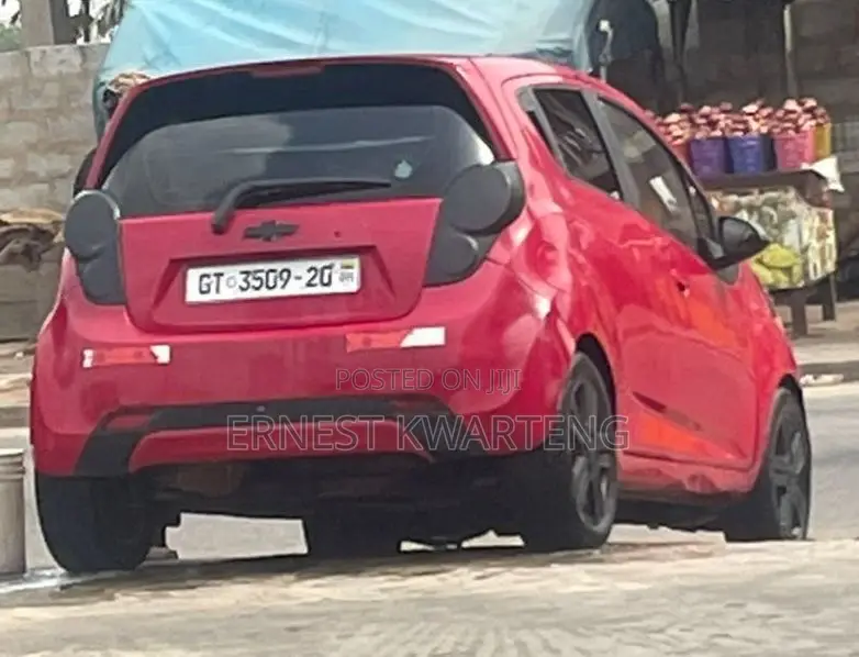 Chevrolet Spark 2012 Red