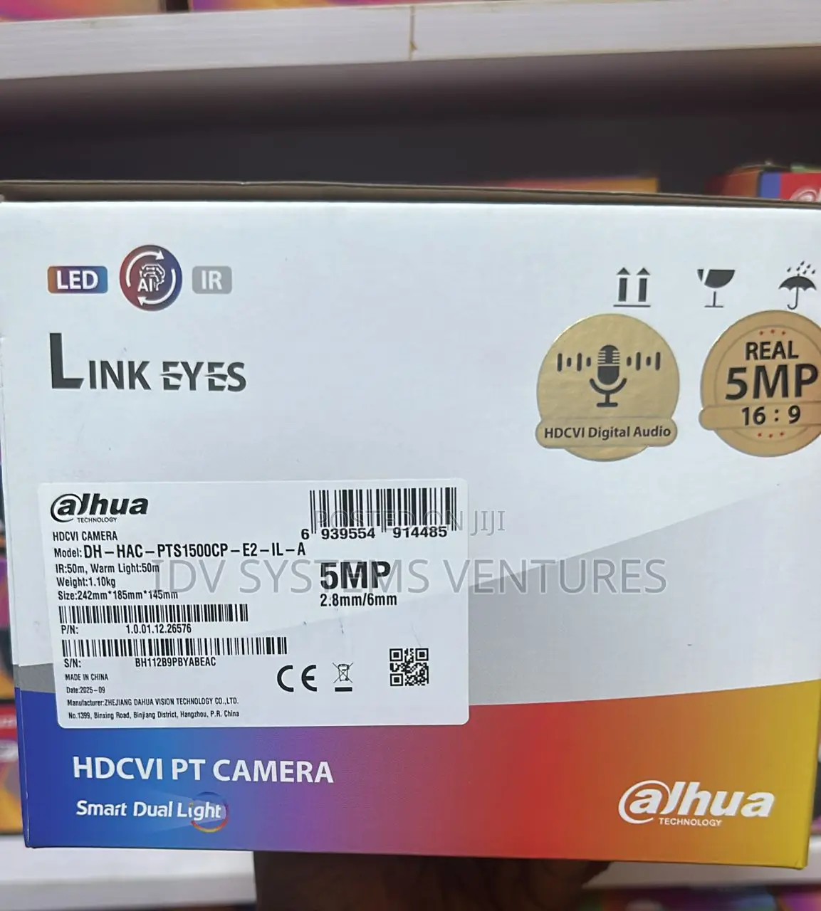 Hac-Pt1500a-Il-A
5mp Smart Dual Light Hdcvi Fixed-Focal Pt Camera
