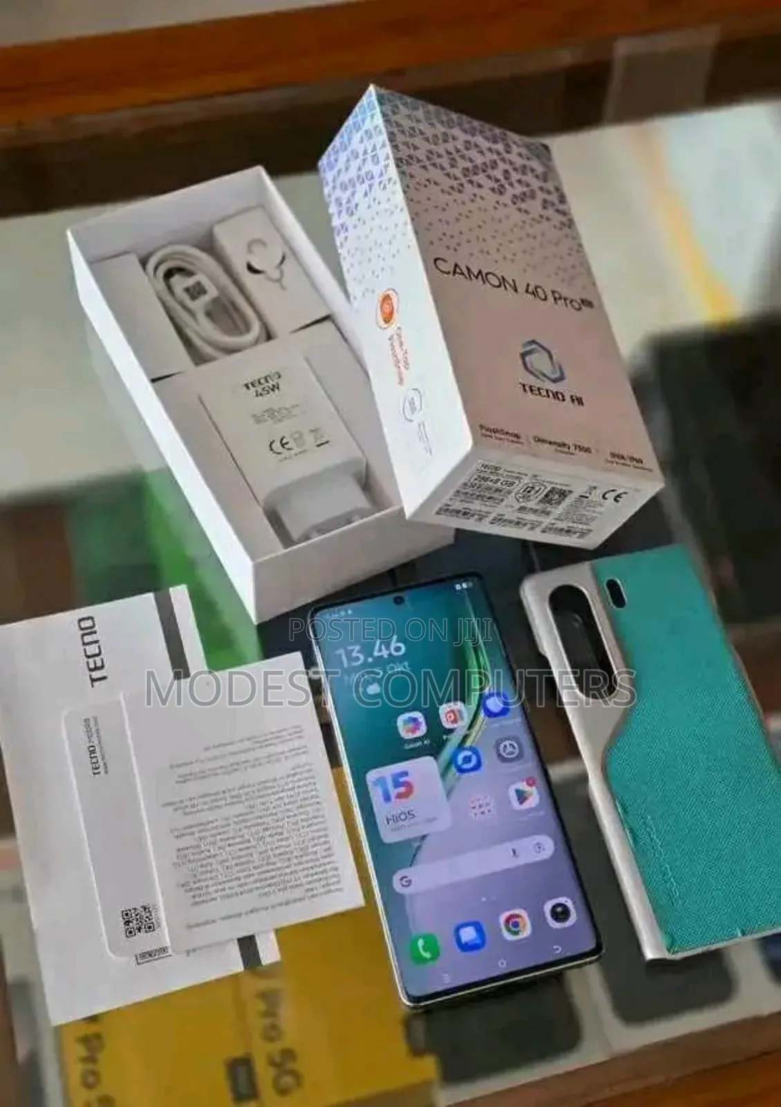 New Tecno Camon 40 Pro 5G 256 GB Gray