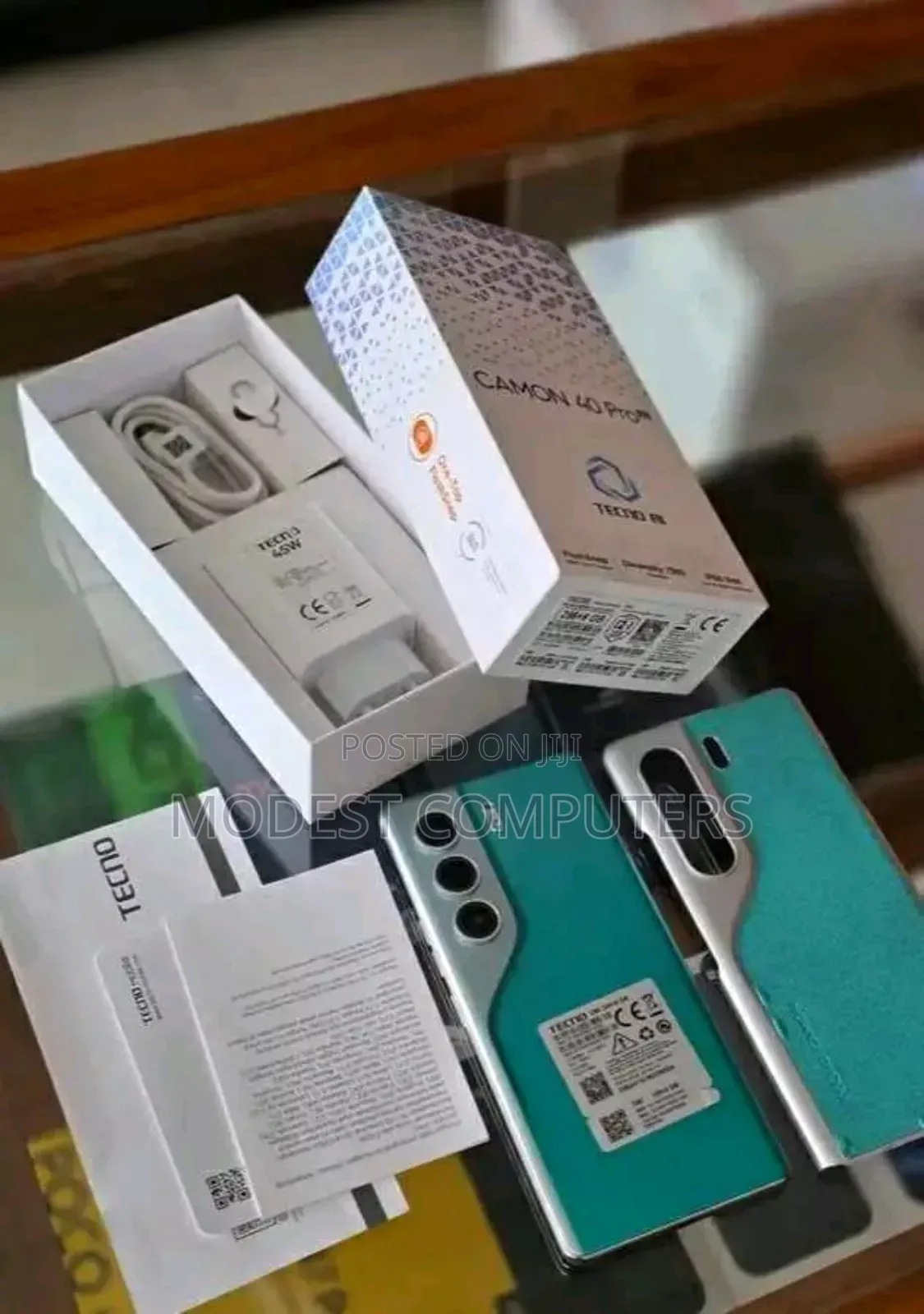 New Tecno Camon 40 Pro 5G 256 GB Gray