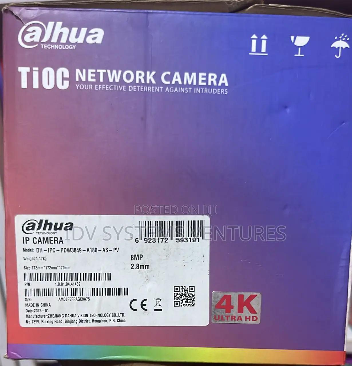 Dh-Ipc-Pfw5849p-A180-E2-Aste Duosplicing Wizmind Full Colour Bullet Ip