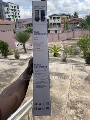 400w Solar Streetlight With Remote Control