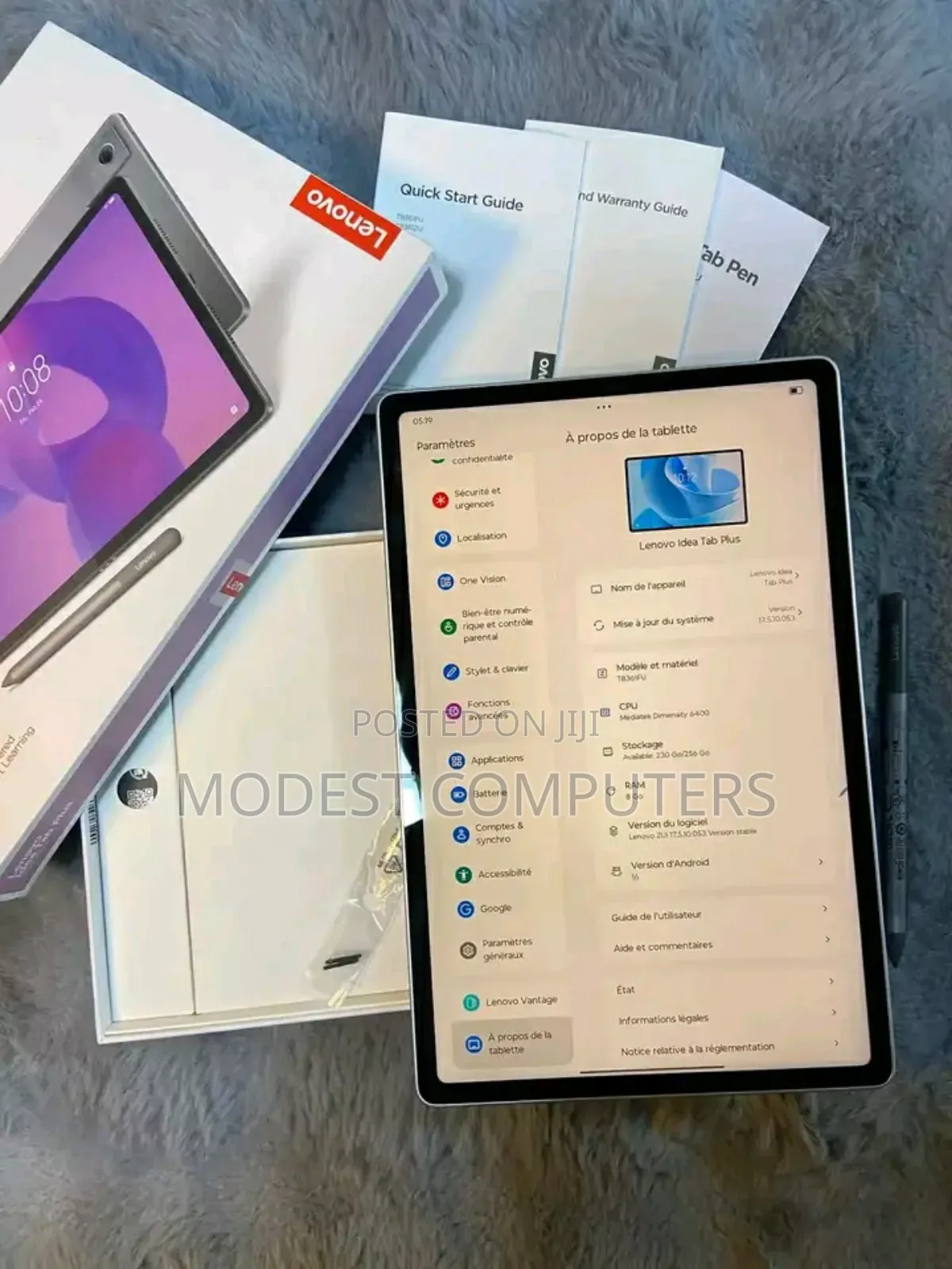 New Lenovo Pad Pro 2022 256 GB Gray