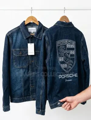 Denim Men’S Long Sleeve Shirt / Coat / Jacket