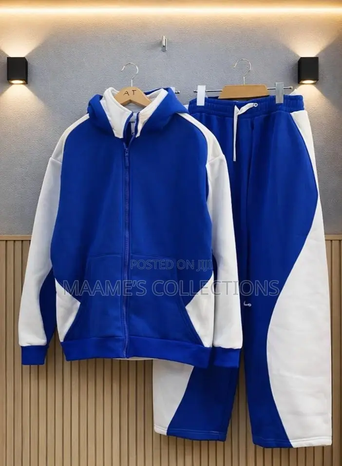 Pockman Men’S Cotton Fleece Colorblocked Hoodies