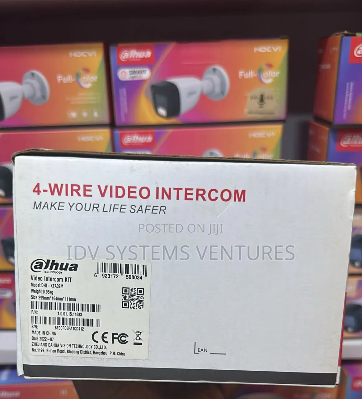 Dhi-Kta02m
 Video Intercom Kit