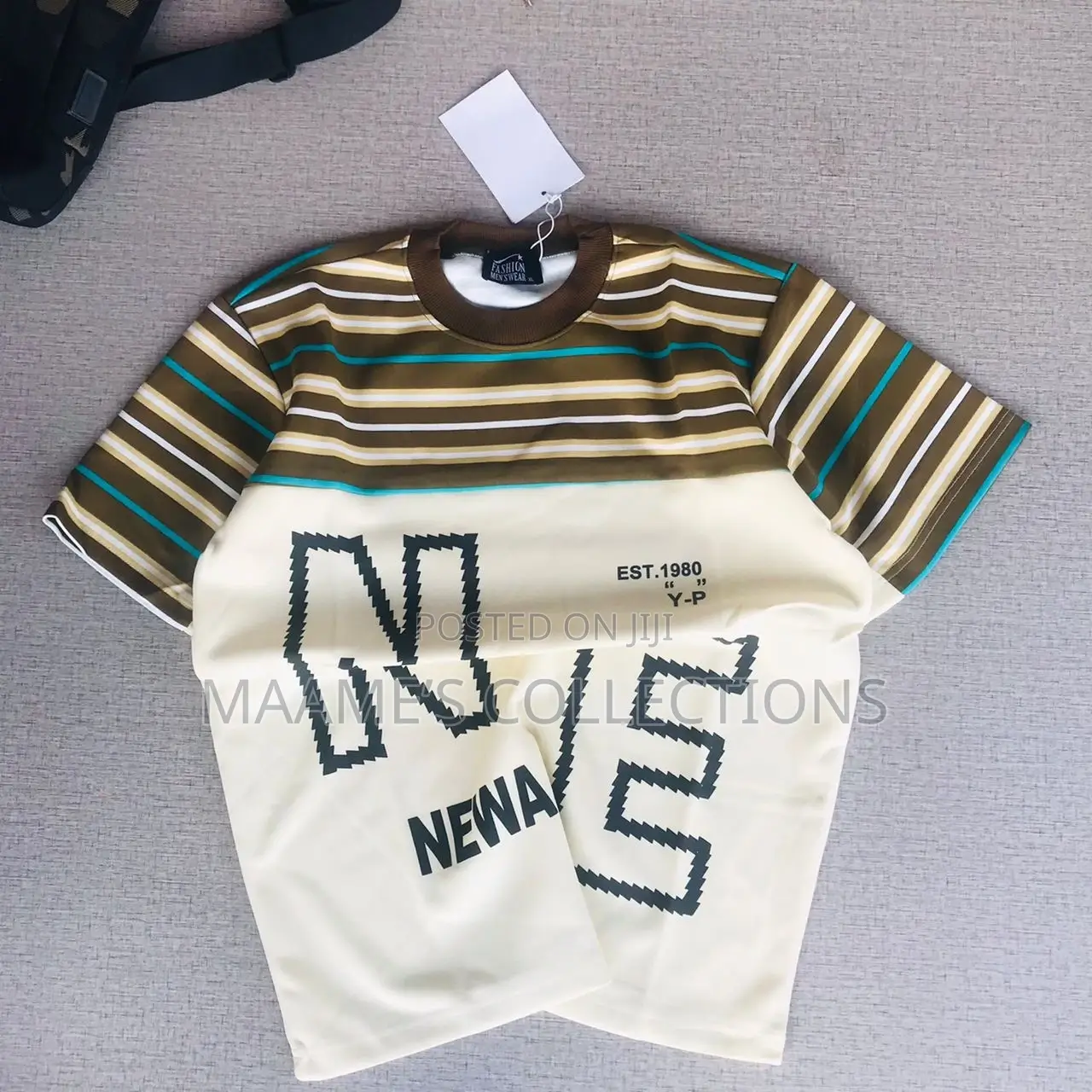 V-Neck Streetwear Jersey Shirt