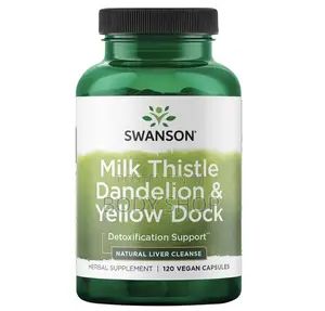 Swanson Milk Thistle + Dandelion + Yellow Dock - Liver Support
