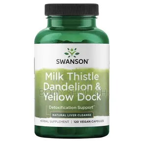 Swanson Milk Thistle + Dandelion + Yellow Dock - Liver Support