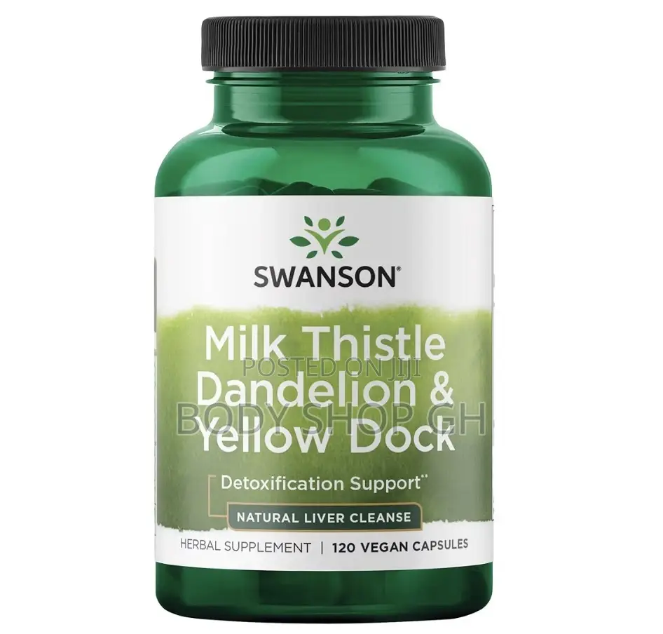 Swanson Milk Thistle + Dandelion + Yellow Dock - Liver Support